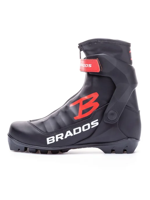 BRADOS Лыжные ботинки модель Sport Skate NNN, черный, фото 2