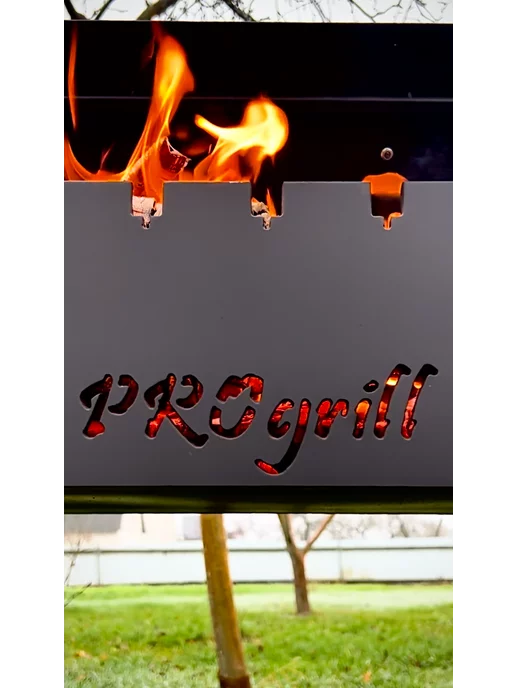 PROgrill Мангал с полками для дачи Манчестер_5мм, вариант, фото 8