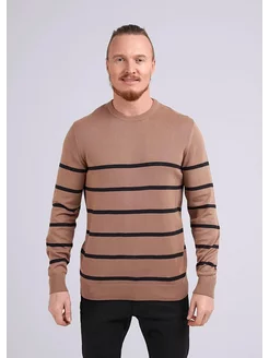 Джемпер вязаный круглый вырез CLEVER WEAR 264360914 купить за 2 502 ₽ в интернет-магазине Wildberries