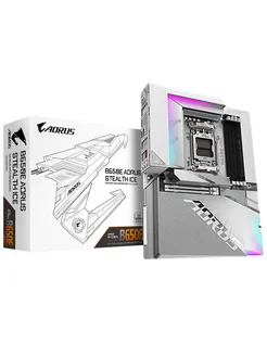 Материнская плата B650E AORUS STEALTH ICE, AM5, AMD B650, AT Gigabyte 264371355 купить за 28 965 ₽ в интернет-магазине Wildberries