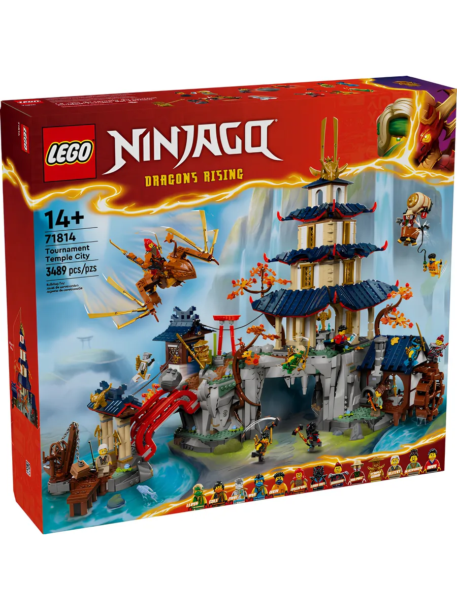 さやちゃん Конструктор LEGO Ninjago 71814 Турнир Темпл Сити LEGO (Лего