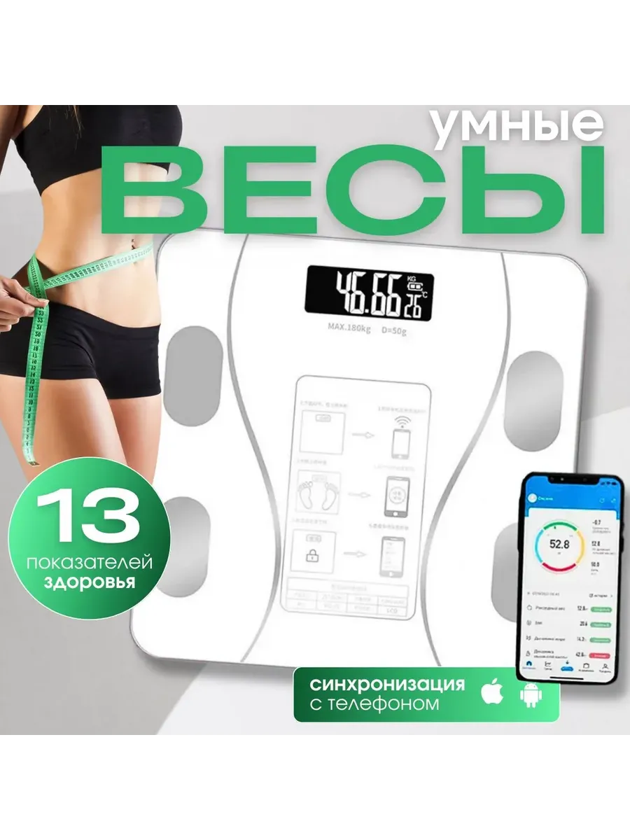 Напольные весы Весы умные электронные