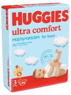 Подгузники Ultra Comfort 3 р 5-9 кг 94 шт