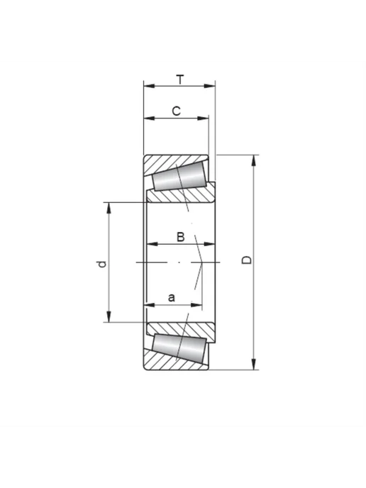 STARTEC Подшипник M88046 M88010.P6 STC (31.75x68.262x22.225), 31.75x68.262x22.225, фото 2