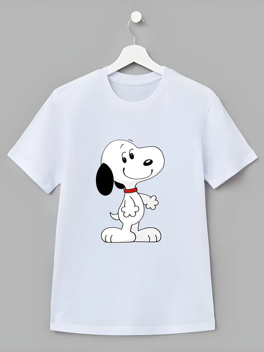 Детская футболка Снупи Peanuts мультяшный дизайн хлопок