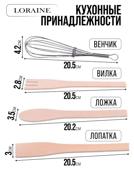 Набор кухонных принадлежностей - фото 2