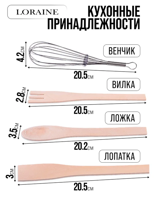 Набор кухонных принадлежностей - фото 2