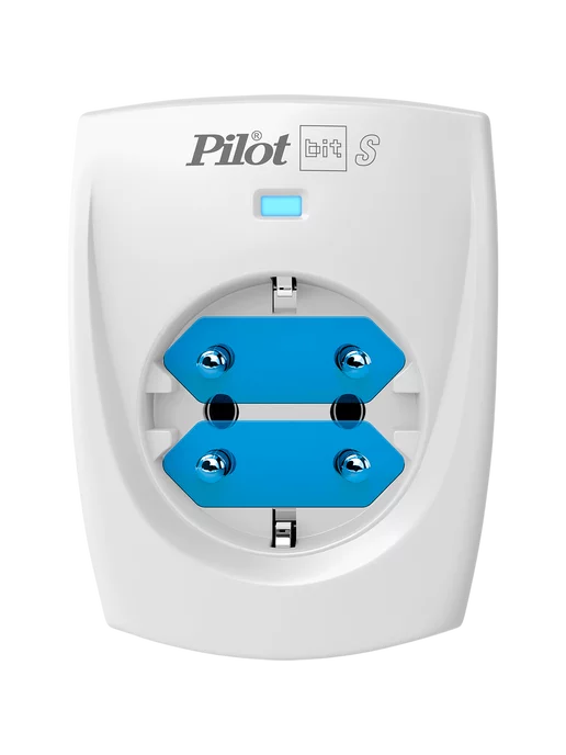 PILOT Сетевой фильтр Bit S GP 1 розетка 16А 2200 Вт (белая), 2200 Вт, фото 4