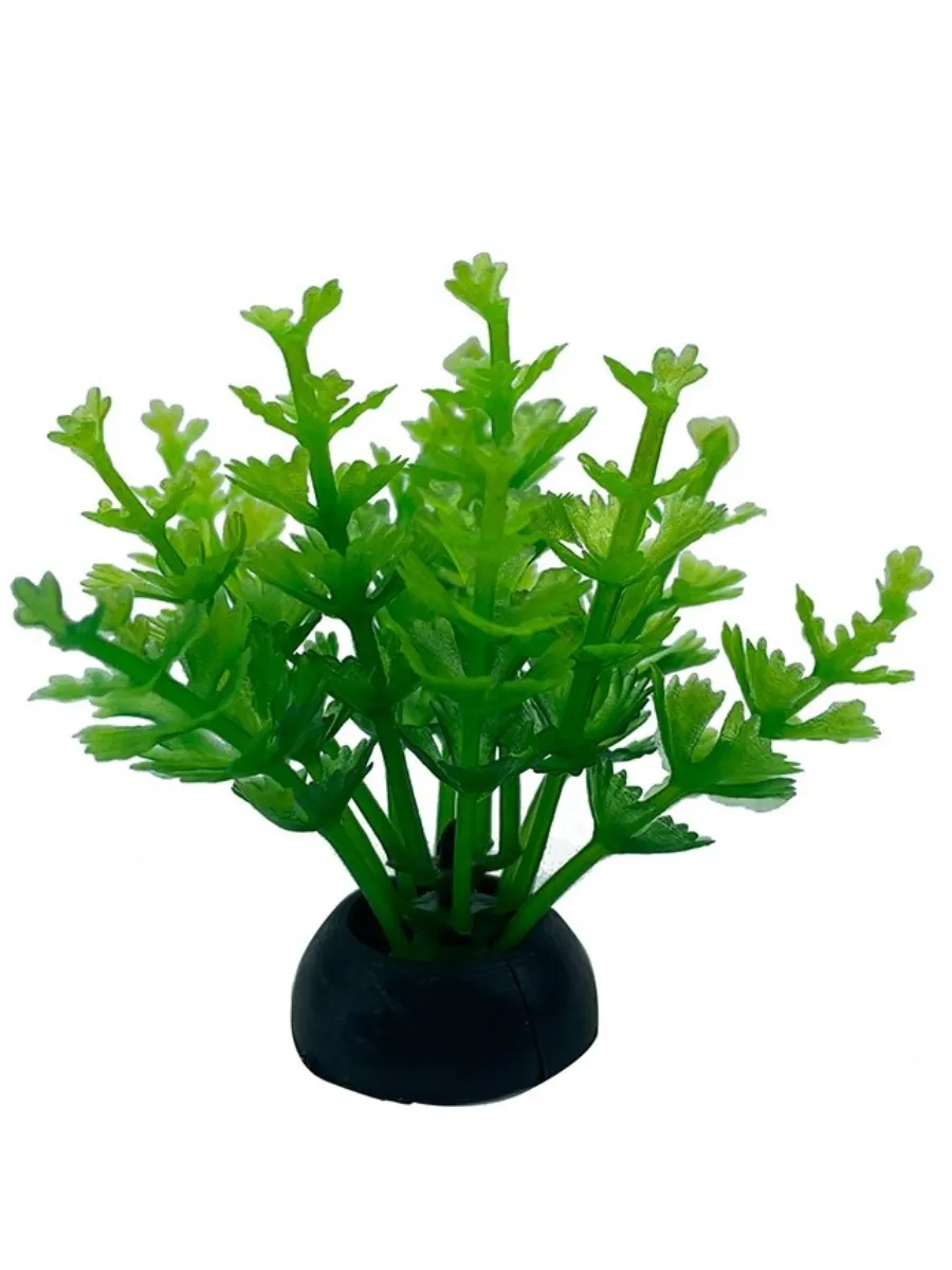 Искусственное аквариумное растение Кустик, 2.5х5 см
