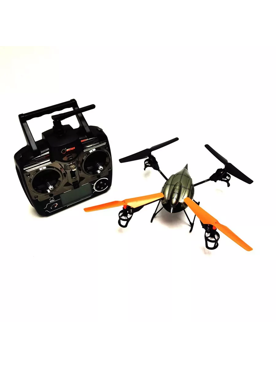 wl toys Радиоуправляемый квадрокоптер V222 RTF 2.4G