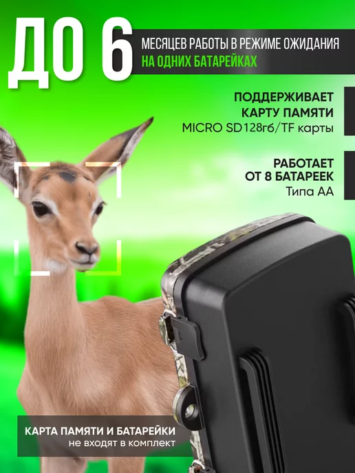 Фотоловушка PR3000 Фотоловушка для охоты и охраны, вариант, фото 4