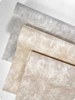 Обои бумажные однотонные Травертин62 - 2 рулона. Купить обои на стену. Изображение 17