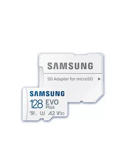 Карта памяти Microsd Class 10 Evo Plus 128 gb