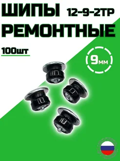 Ремонтные шипы 9 мм 12-9-2 ТР фасовка 100 штук Bestparts 264506795 купить за 757 ₽ в интернет-магазине Wildberries