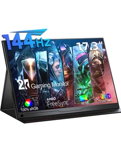 17,3" Монитор портативный Ugame J7 2К 144Hz, черный Uperfect 264509200 купить за 21 560 ₽ в интернет-магазине Wildberries