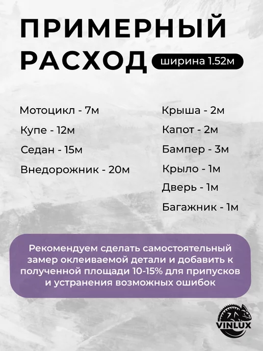 5star/Didaix Пленка виниловая матовая для авто (на машину) 10х152 см, 10x152 см, фото 8