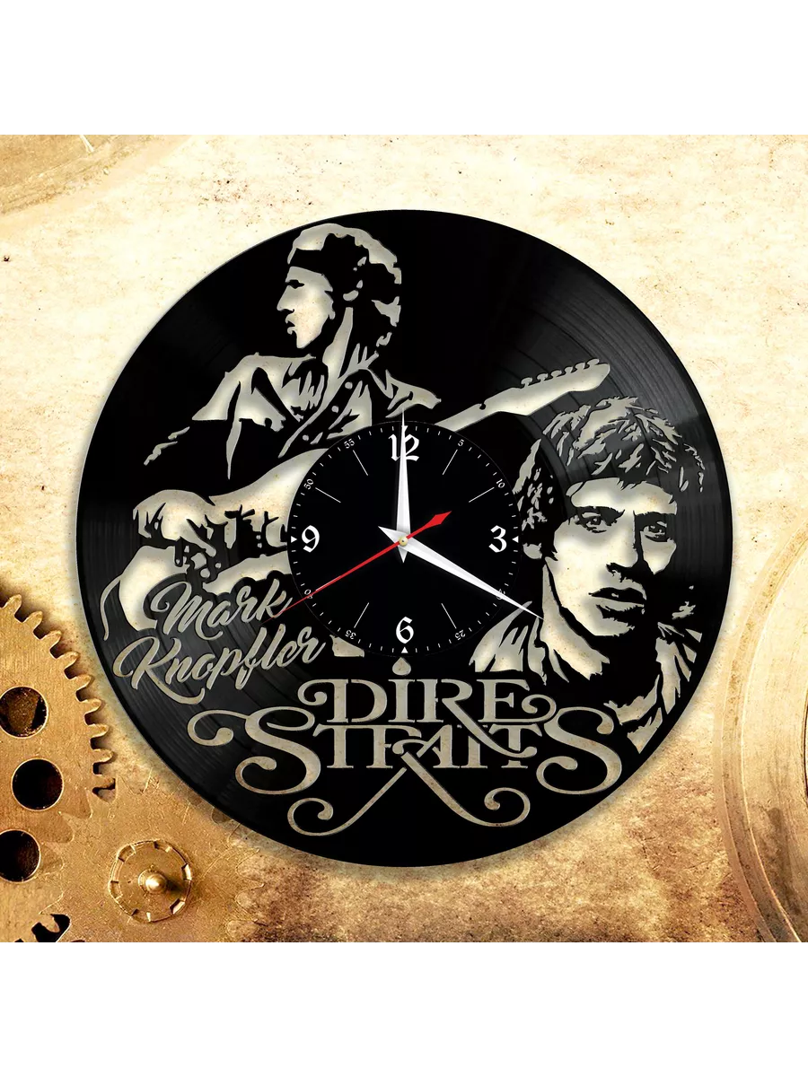 Настенные часы с группой Dire Straits