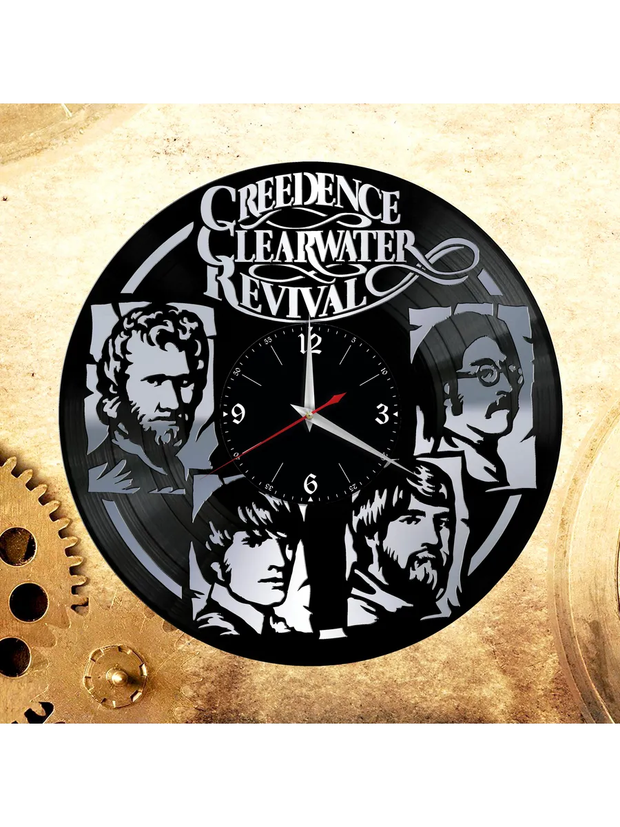 Настенные часы с группой Creedence, Криденс