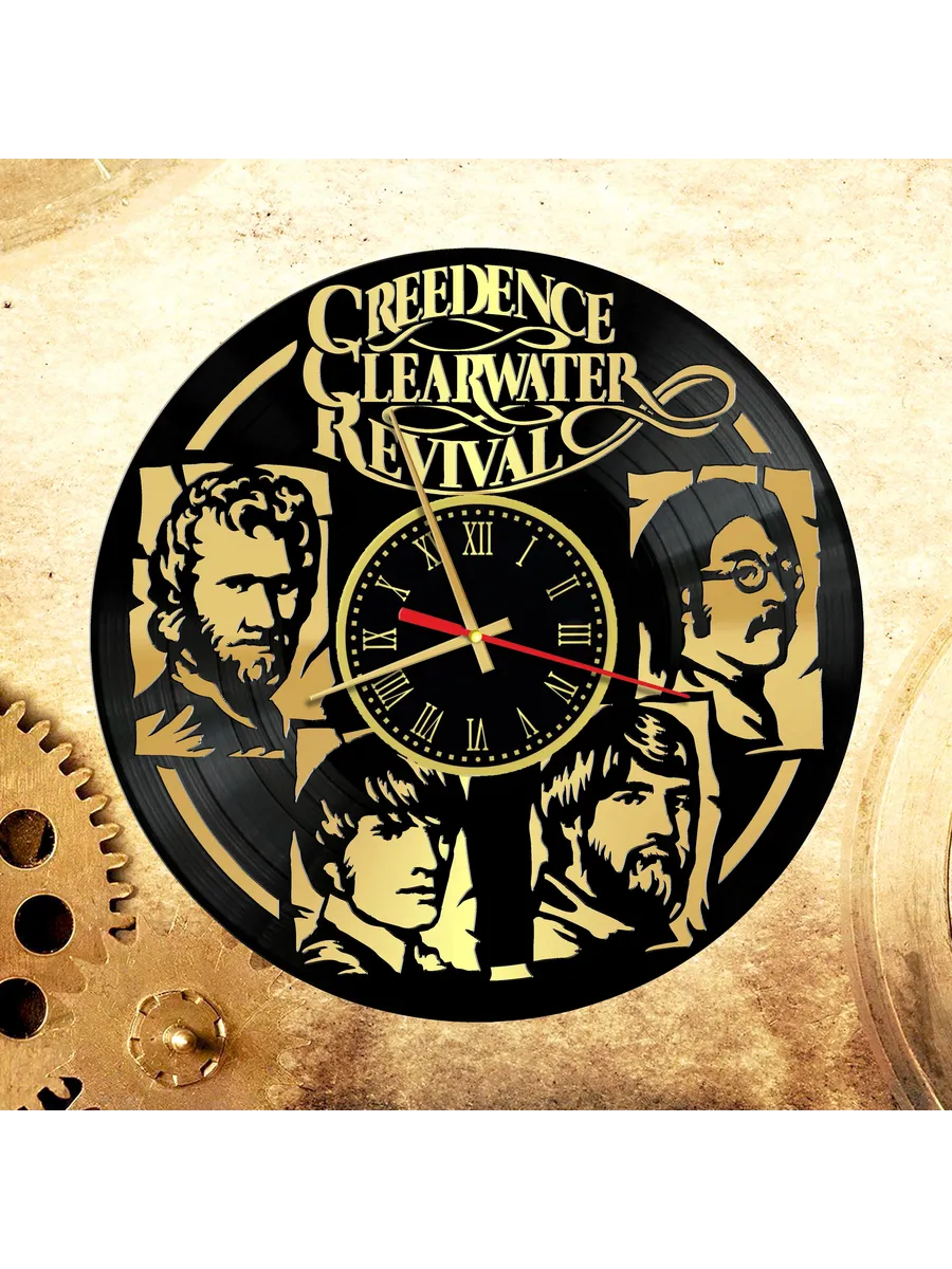 Настенные часы с группой Creedence, Криденс