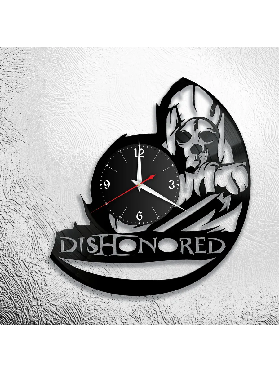 Настенные часы с персонажами Dishonored