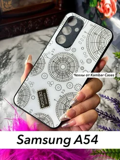 Глянцевый блестящий чехол на Samsung A54 5G