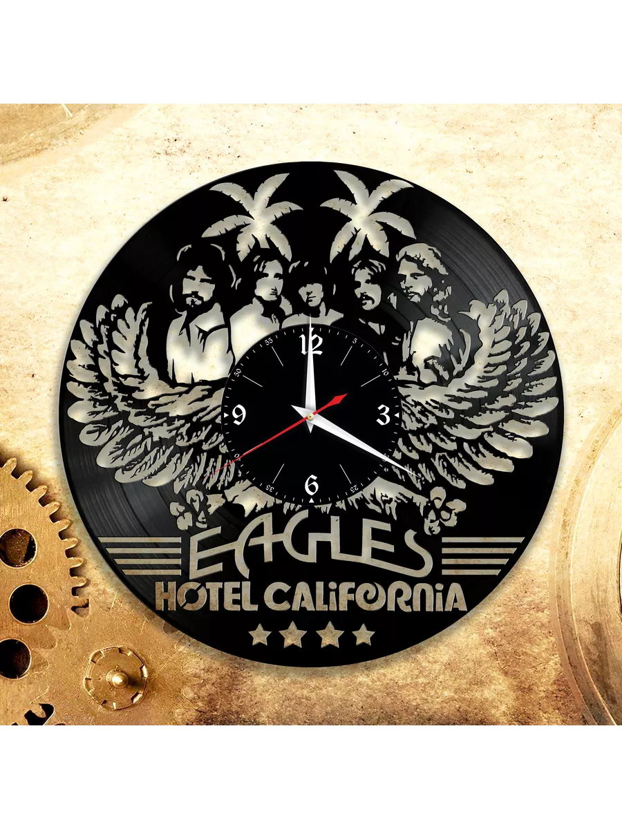 Настенные часы с группой Eagles, Иглз