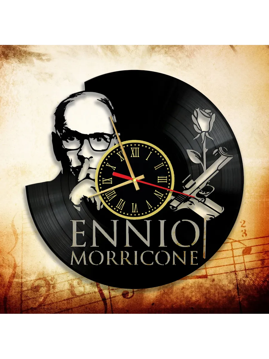 Настенные часы с Ennio Morricone, Эннио Морриконе