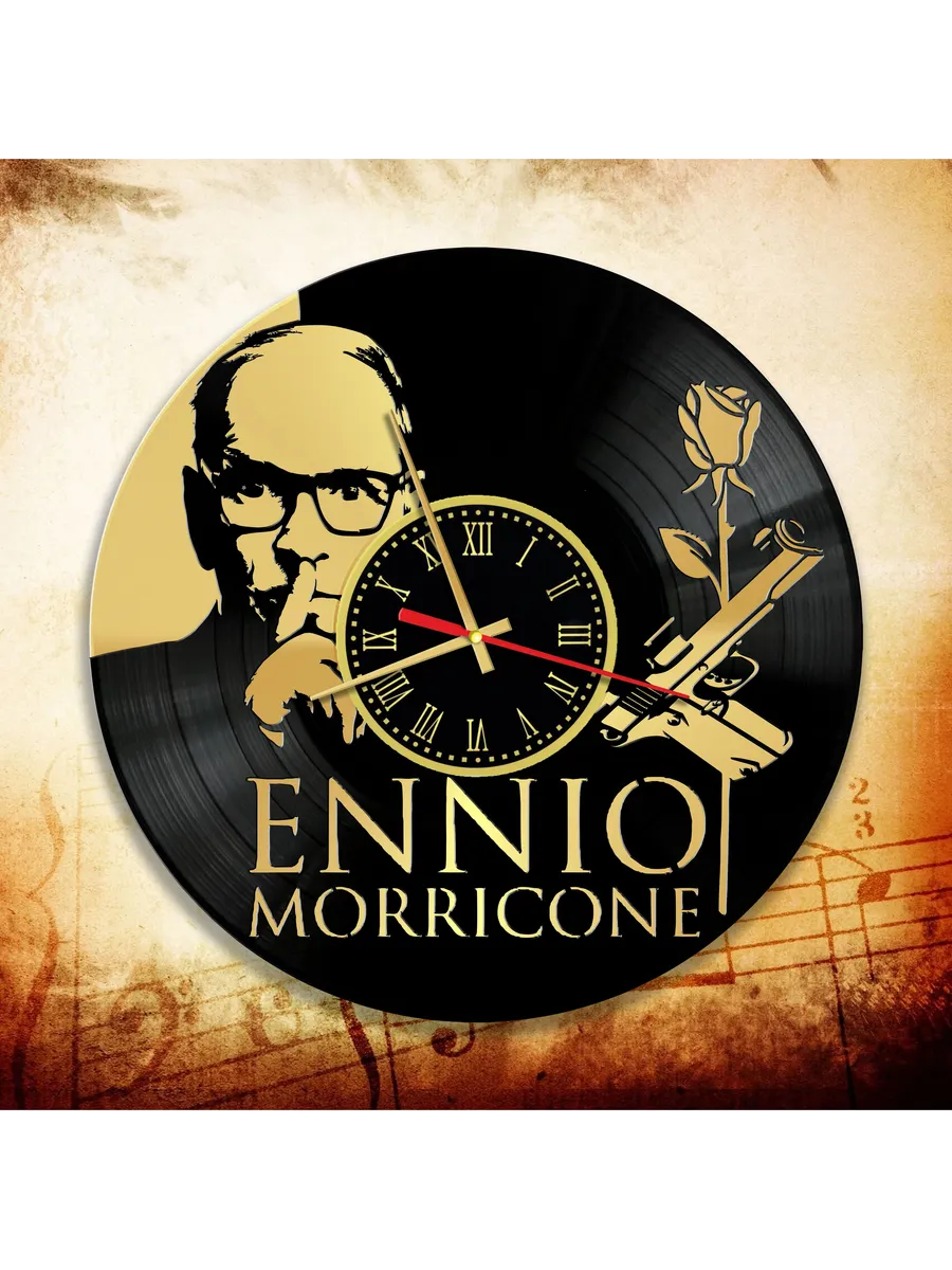 Настенные часы с Ennio Morricone, Эннио Морриконе