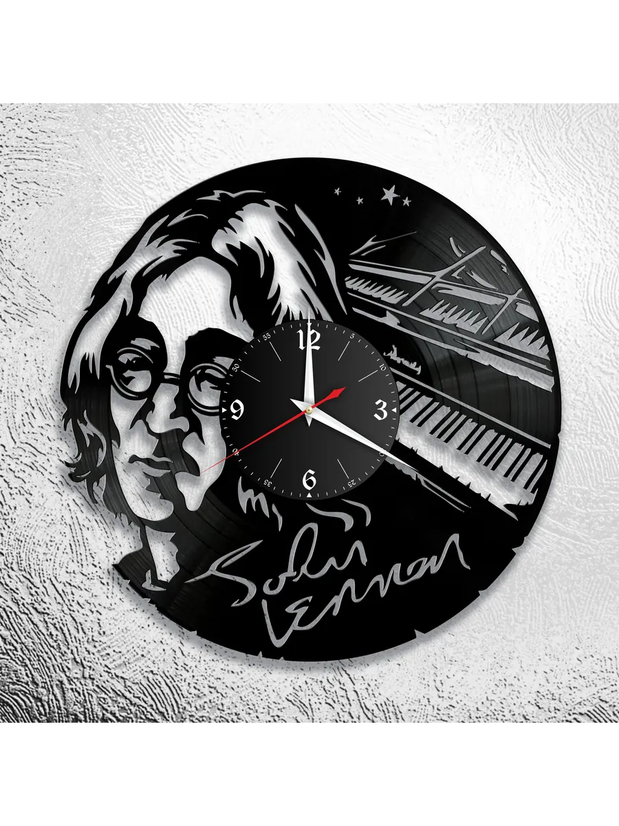 Настенные часы с Джоном Ленноном, John Lennon