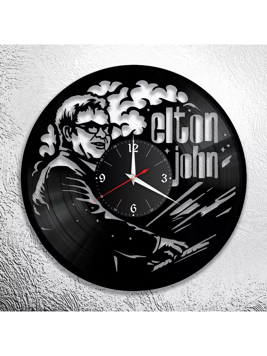 Настенные часы с Элтоном Джоном, Elton John