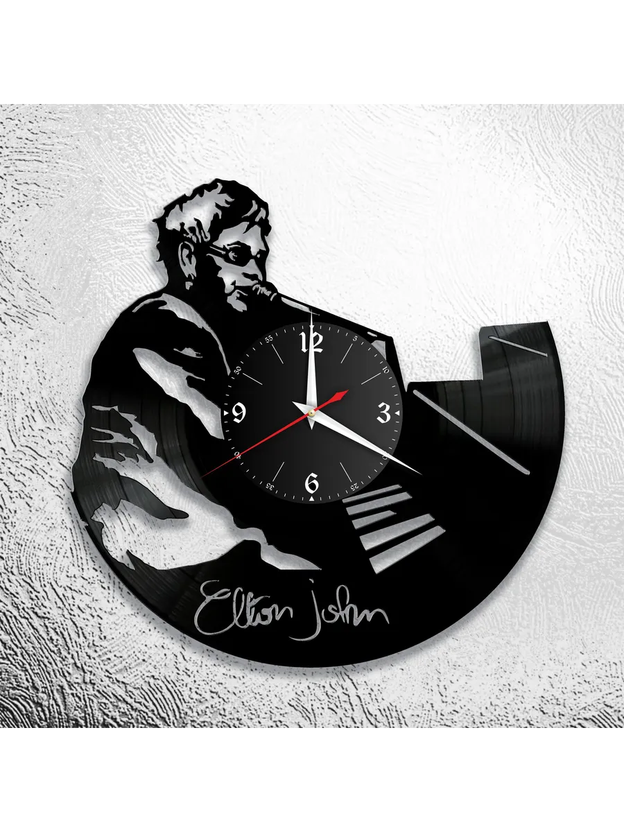 Настенные часы с Элтоном Джоном, Elton John