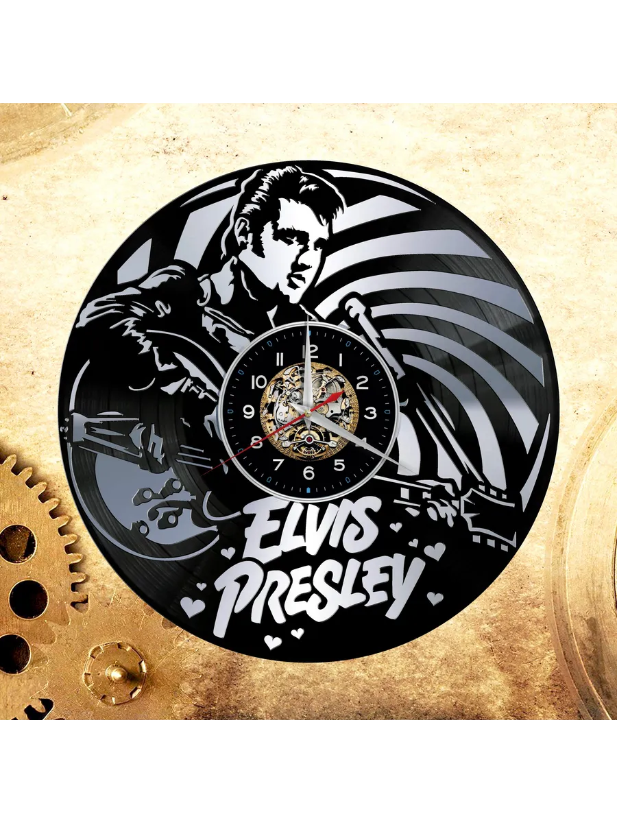 Настенные часы с Элвисом Пресли, Elvis Presley