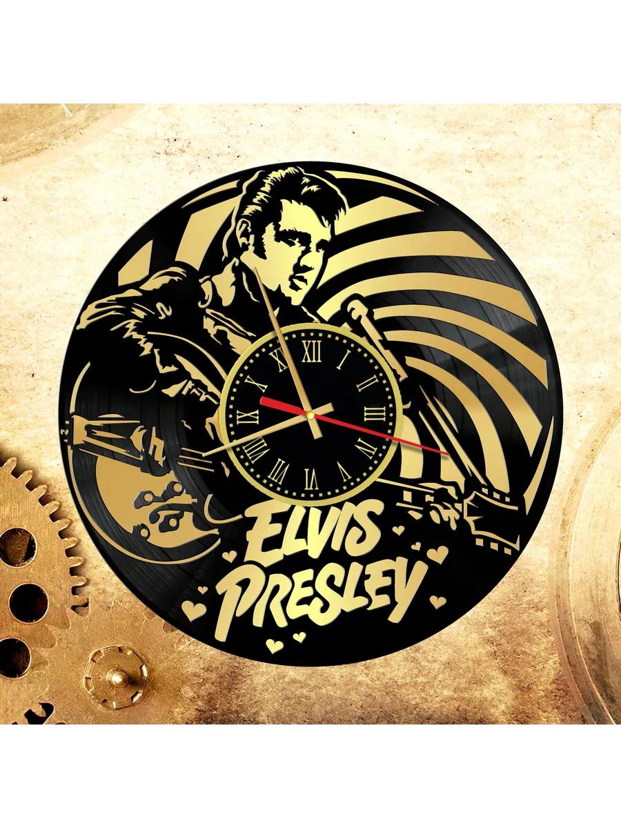 Настенные часы с Элвисом Пресли, Elvis Presley