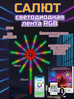 Гирлянда светодиодная RGB с пультом ДУ RuMir 264539963 купить за 467 ₽ в интернет-магазине Wildberries