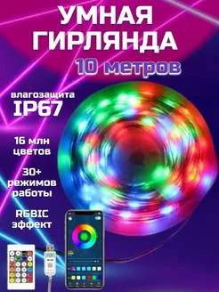 Светодиодная лента RGB LED с пультом