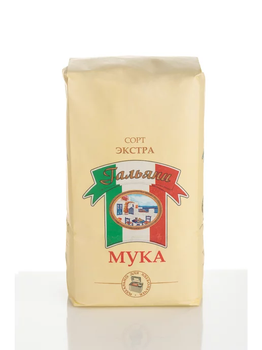 ГАЛЬЯНИ Мука пшеничная хлебопекарная сорт Экстра 2 кг, 2 кг, фото 3