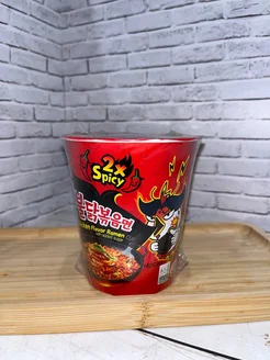 Лапша очень острая курица 2х Spicy Samyang