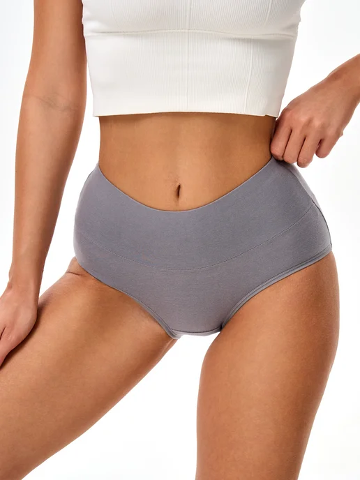 OSEA UNDERWEAR Трусы слипы с высокой посадкой набор 4шт, 4 шт, фото 2
