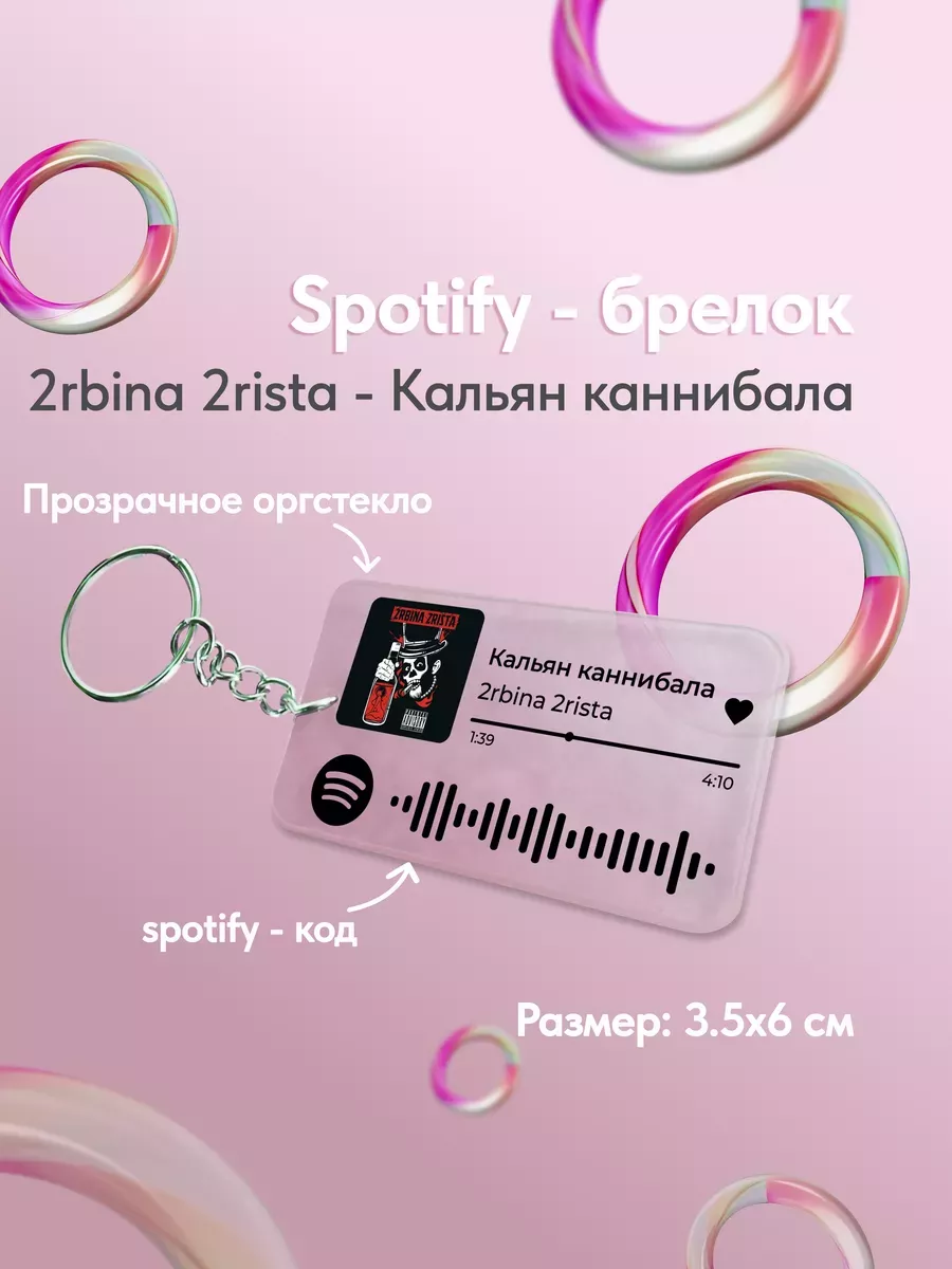 Spotify брелок для ключей...