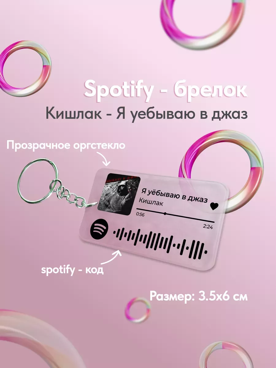 Spotify брелок для ключей...