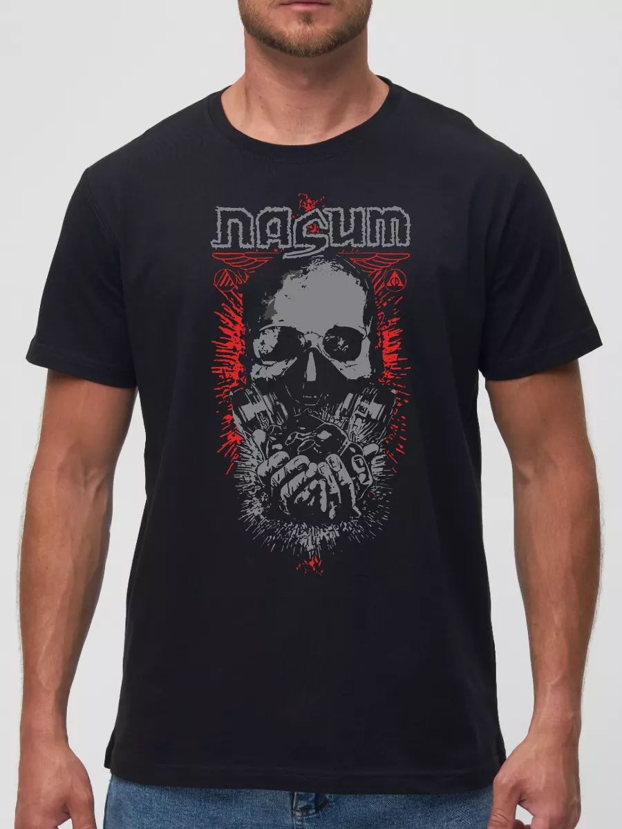 Футболка Nasum метал