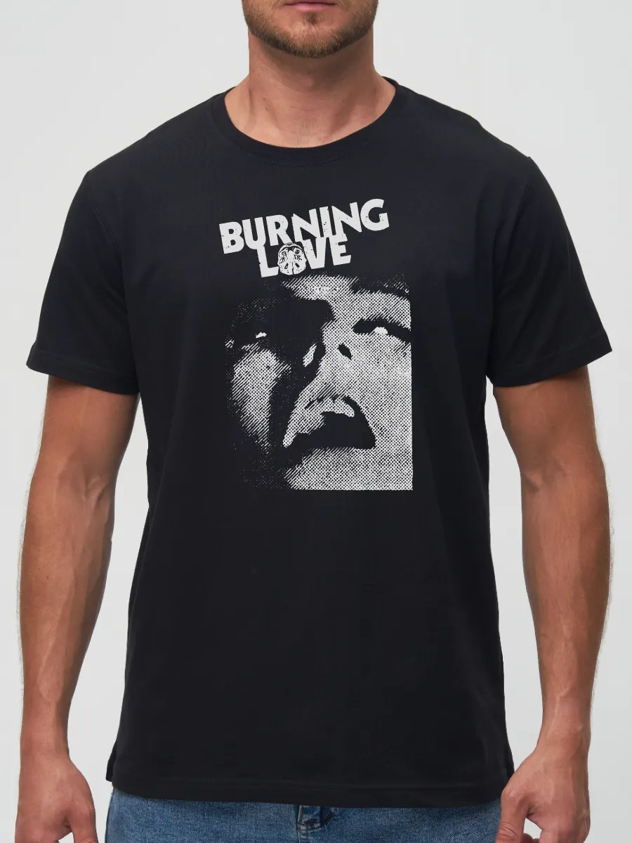 Футболка Burning Love панк