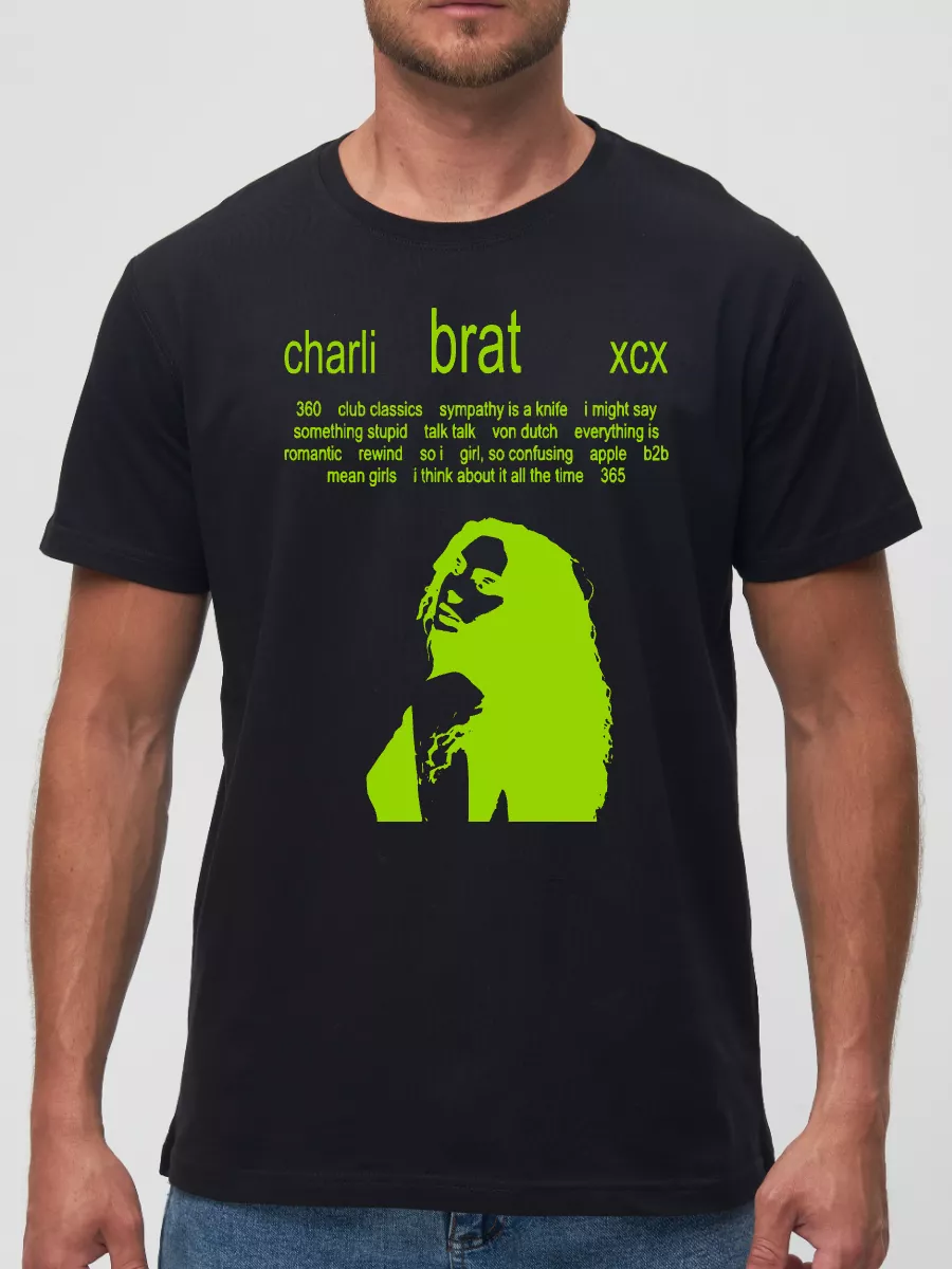 Футболка Charli XCX Brat