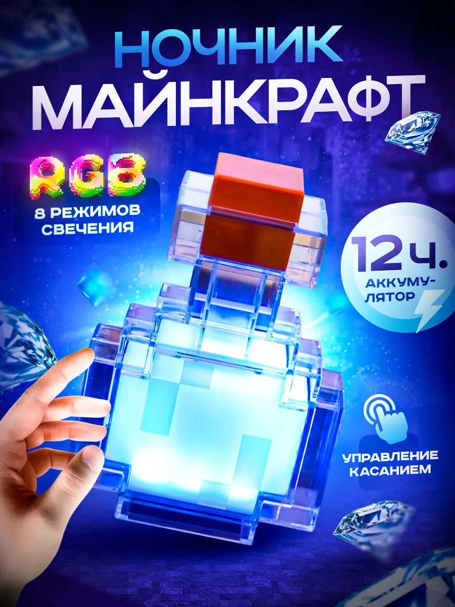 Детский ночник светильник...