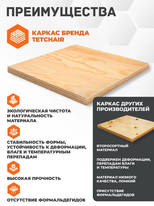 Tetchair Кресло игровое геймерское, черный, фото 6