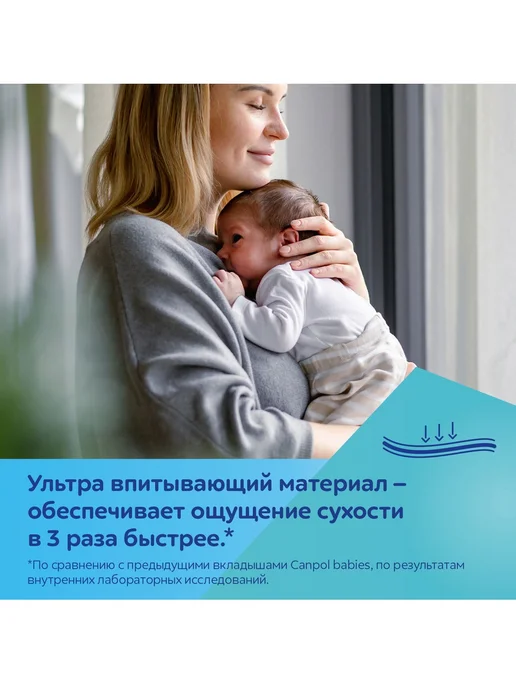Canpol Babies Вкладыши для груди для кормящих 60 шт, 60 шт, фото 2