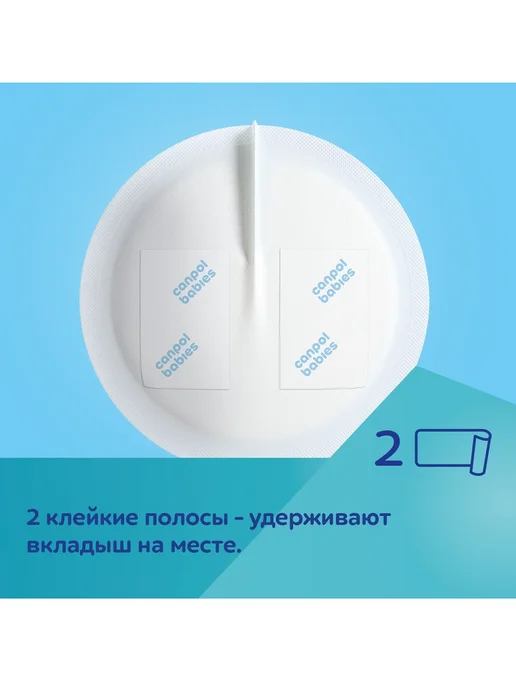Canpol Babies Вкладыши для груди для кормящих 60 шт, 60 шт, фото 5