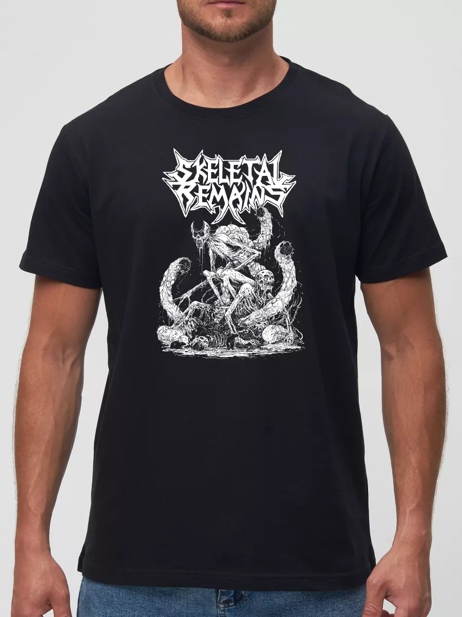 Футболка Skeletal remains рок