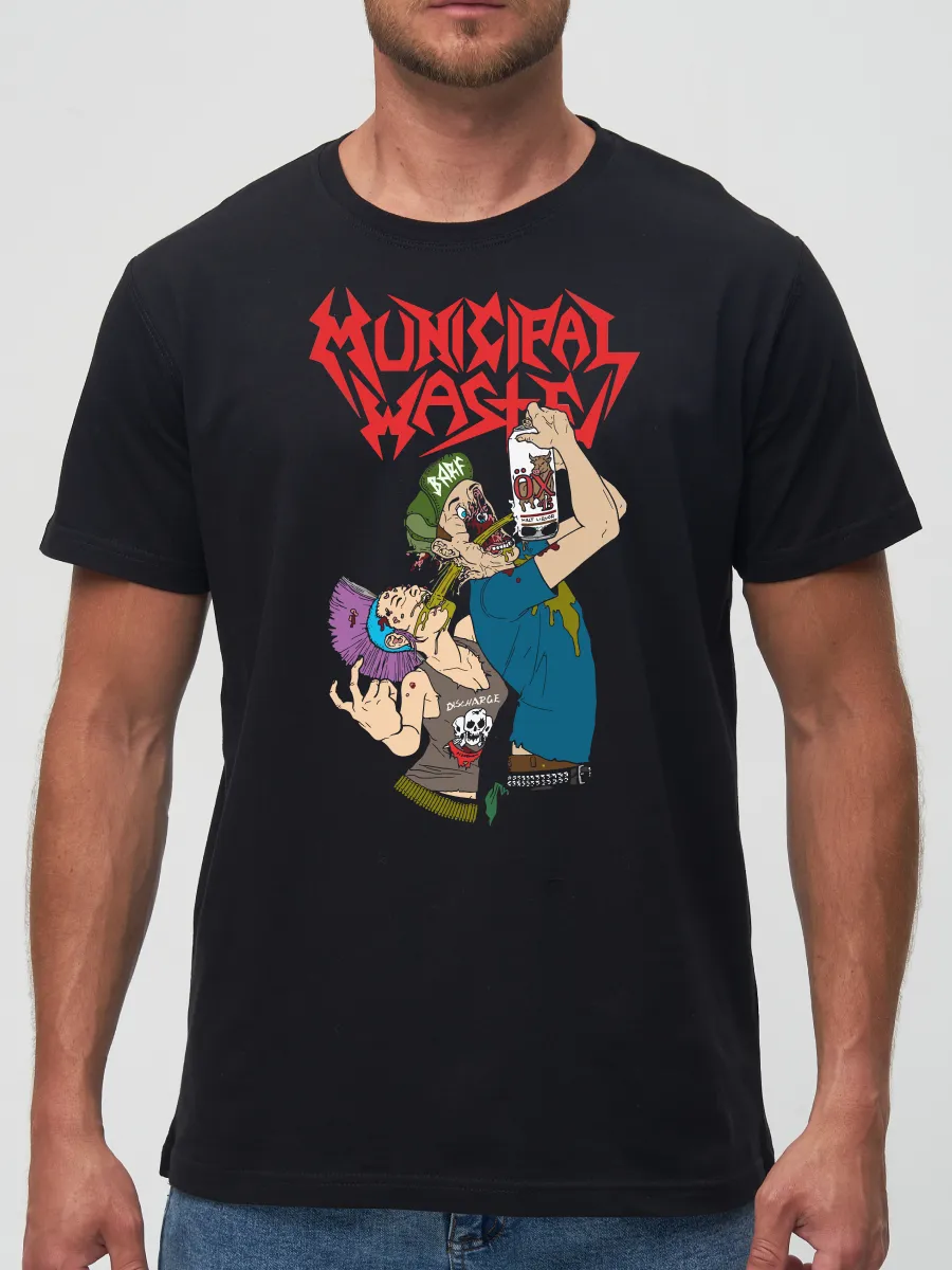 Футболка Municipal waste метал