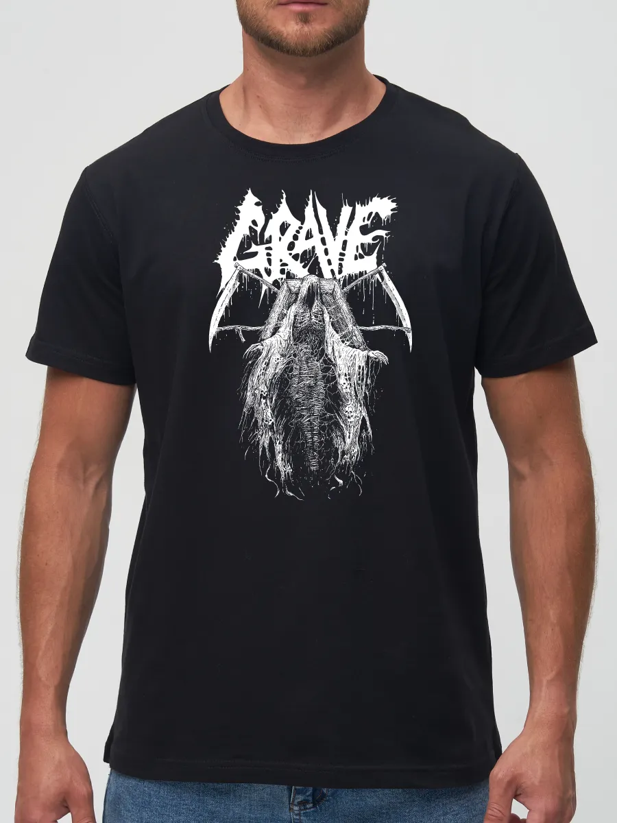 Футболка Grave метал